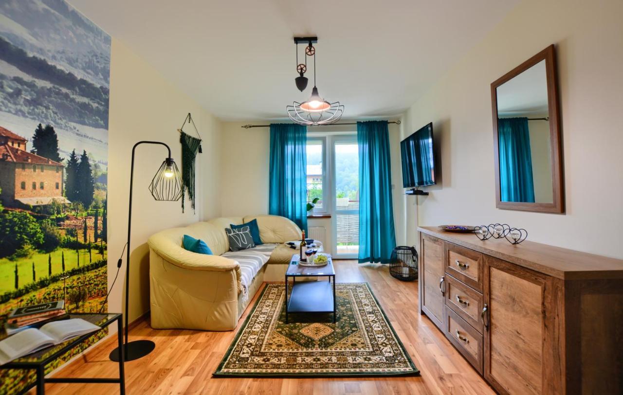 Apartamenty Bieszczadzki Aniol Ustrzyki Dolne Esterno foto